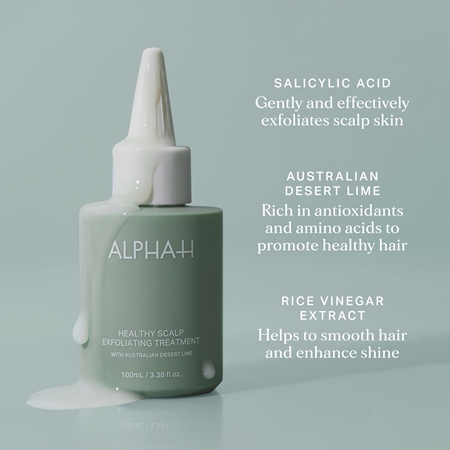 Alpha-H Healthy Scalp exfoliating solution for the head