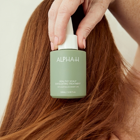 Alpha-H Healthy Scalp exfoliating solution for the head