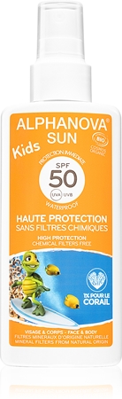 Alphanova Sun Kids opalovací sprej pro děti