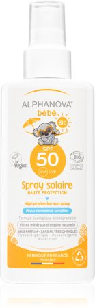 Alphanova Sun Baby spray do opalania dla dzieci