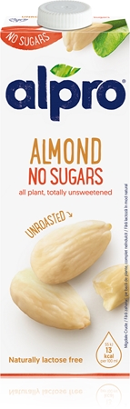 Alpro Almond No Sugars Unroasted mandlový nápoj neslazený a nepražený
