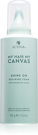 Alterna My Hair My Canvas Shine On prabangios apimties suteikiančios putos , skirta tankinti ir formuoti