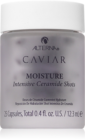 Alterna Caviar Moisture Intensive Ceramide Shots kapsle s aktivními ceramidy na vlasy