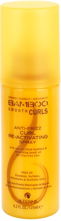 Alterna Bamboo Smooth bezoplachový sprej pro vlnité vlasy