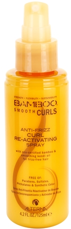 Alterna Bamboo Smooth bezoplachový sprej pro vlnité vlasy
