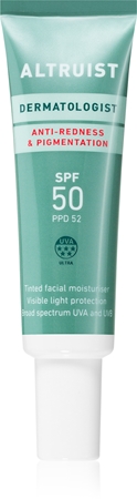 Altruist Anti-Redness & Pigmentation kosteuttava päivävoide SPF 50