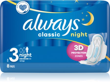Always Classic Night serviettes hygiéniques