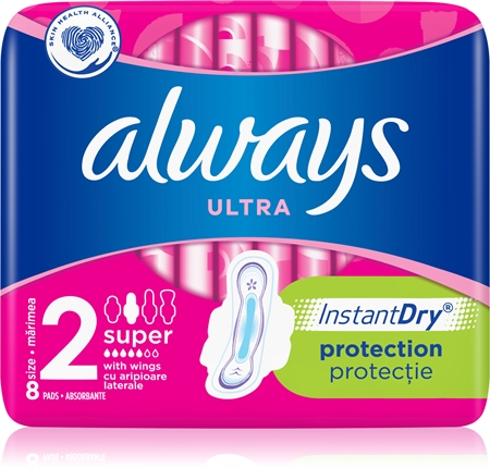 Always Ultra Super egészségügyi betétek