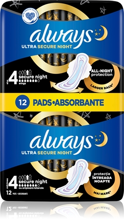 Always Ultra Secure Night assorbenti