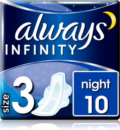Always Infinity Night Size 3 bindor för natten