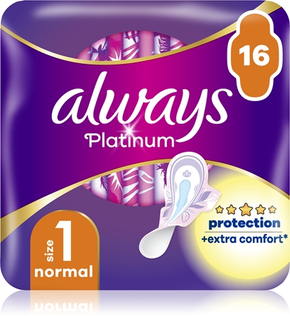 Always Platinum Normal Size 1 egészségügyi betétek