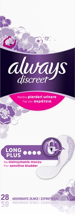 Always Discreet Long Plus inkontinensbind