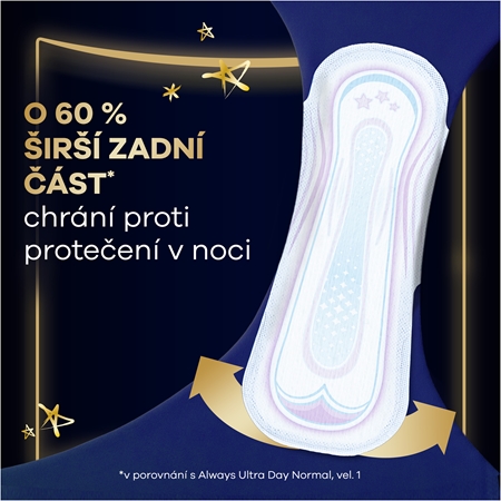 Always Ultra Secure Night Size 4 vložky na noc