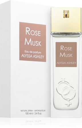 Alyssa Ashley Rose Musk Eau de Parfum mixte