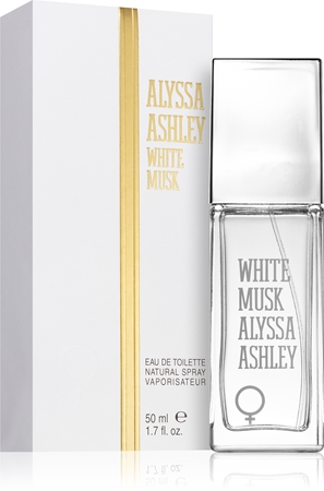 Alyssa Ashley Ashley White Musk Eau de Toilette -tuoksu naisille