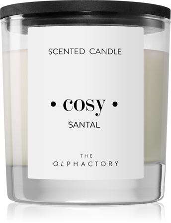The Olphactory Ambientair Olphactory Black Design Santal duftlys (Cosy)