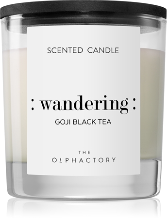 Ambientair Olphactory Black Design Goji Black Tea vonná svíčka (Wandering)