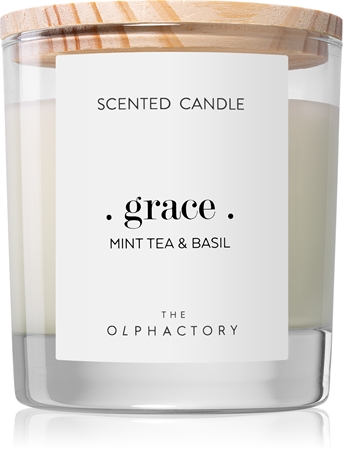 Ambientair Olphactory Mint Tea & Basil illatgyertya (Grace)
