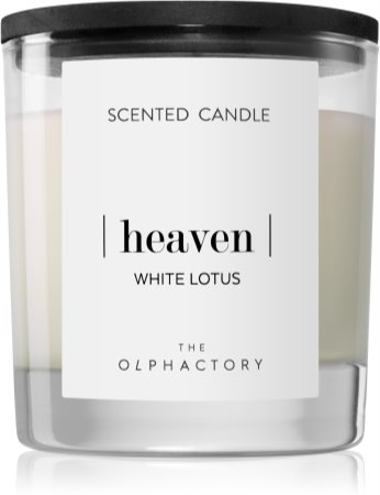 Ambientair Olphactory Black Design White Lotus aроматична свічка (Heaven)