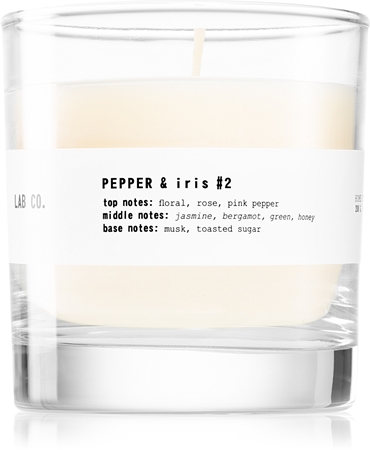 Ambientair Lab Co. Pepper & Iris vonná sviečka