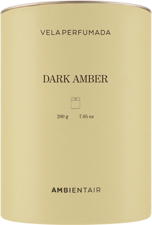 Ambientair COLOURS Dark Amber scented candle