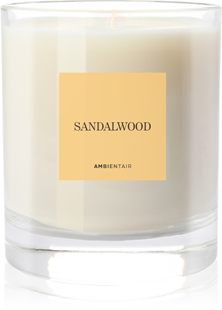 Ambientair COLOURS Sandalwood bougie parfumée