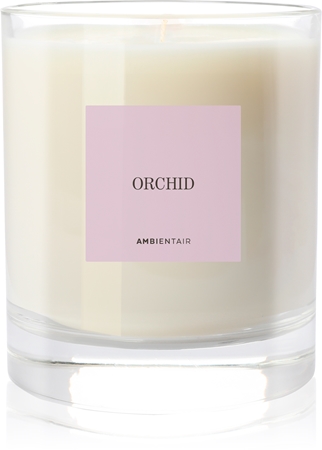 Ambientair COLOURS Orchid scented candle