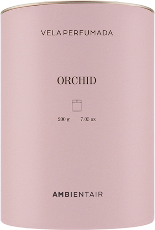 Ambientair COLOURS Orchid scented candle