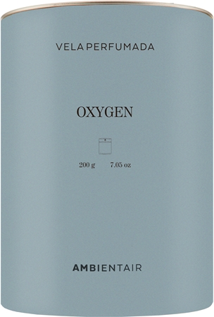 Ambientair COLOURS Oxygen scented candle
