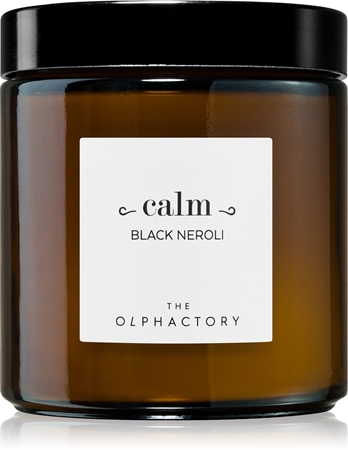 The Olphactory Calm Black Neroli mirisna svijeća
