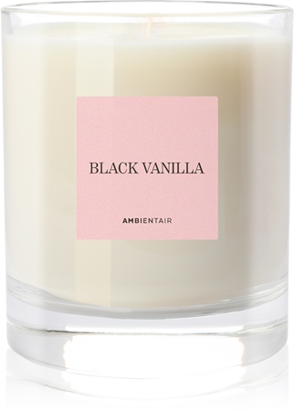 Ambientair COLOURS Black Vanilla bougie parfumée