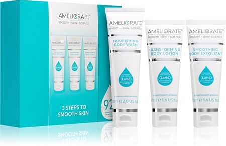 Ameliorate 3 Steps To Smooth Skin set(per pelli delicate e lisce)