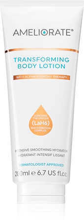 Ameliorate Transforming Body Lotion Illuminating Glow Formula Brightening Body Lotion with glitter