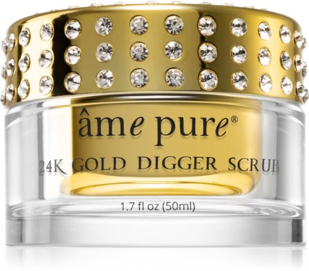 âme pure 24K Gold Digger Scrub Reinigungspeeling mit 24 Karat Gold
