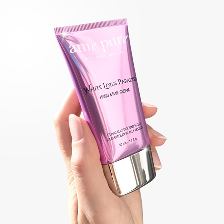 âme pure White Lotus Paradise Softening Hand and Nail Cream