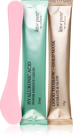 âme pure Jelly Glow Rubber Mask™ Gold slupovací gelová maska pro rozjasnění a hydrataci