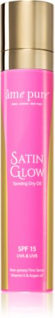 âme pure Satin Glow™ Tanning Dry Oil Öl-Spray für Bräunung LSF 15