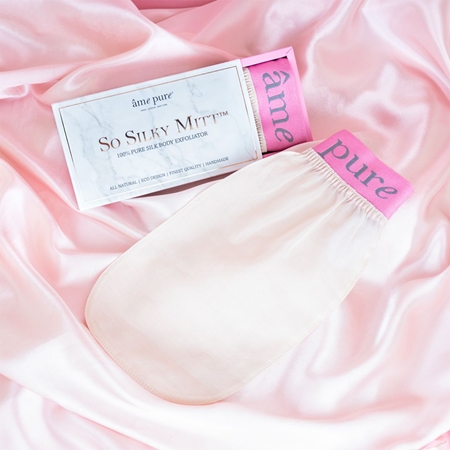 âme pure So Silky Mitt™ guanto esfoliante