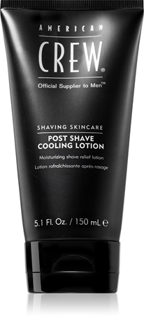 American Crew Shave & Beard Post Shave Cooling Lotion lotion hydratante et apaisante après-rasage