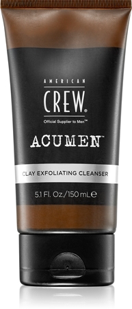 American Crew Acumen Clay Exfoliating Cleanser Peeling-Reinigungsemulsion für Herren