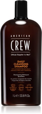 American Crew Daily Cleansing Shampoo καθαριστικό σαμπουάν για άντρες