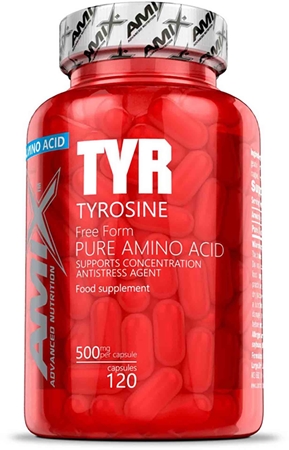 Amix Tyrosine 500 mg kapsle pro duševní pohodu