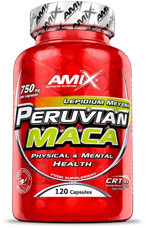 Amix Peruvian Maca kapsle pro podporu fyzického a duševního zdraví