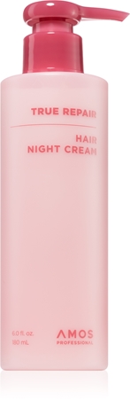 AMOS PROFESSIONAL True Repair Hair Night Cream Intense Overnight Treatment for damaged hair