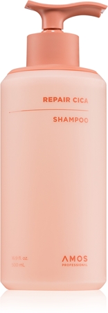 AMOS PROFESSIONAL Repair Cica Shampoo Strengthening Shampoo for Damaged Hair
