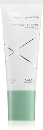 AMOS PROFESSIONAL Green Tea Active Sea Salt Scaling Shampoo shampoing anti-chute au sel marin