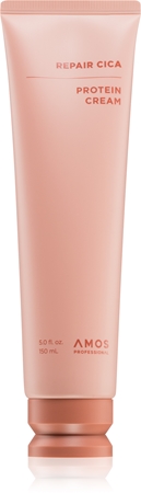 AMOS PROFESSIONAL Repair Cica Protein Cream Nourishing and Heat Protecting Cream for damaged hair