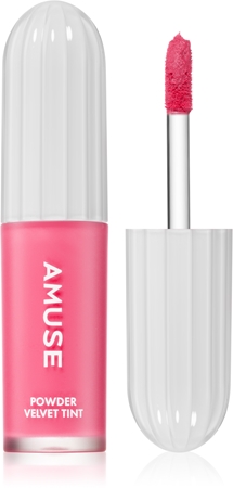 AMUSE Powder Velvet Tint langanhaltender flüssiger Lippenstift mit Matt-Effekt