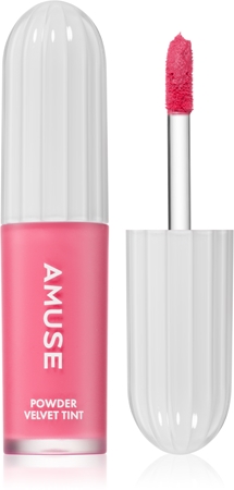 AMUSE Powder Velvet Tint langanhaltender flüssiger Lippenstift mit Matt-Effekt