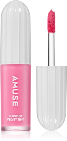 AMUSE Powder Velvet Tint langanhaltender flüssiger Lippenstift mit Matt-Effekt